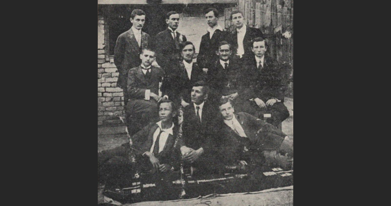 Osnivači FK Vojvodinaiz 1914