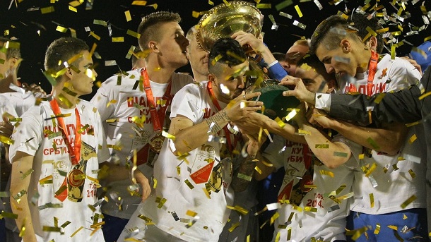 Osvajači Kupa Srbije 2014 pehar