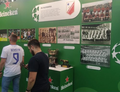 Visit Voša’s exhibition and enjoy watching the Champions League final together!