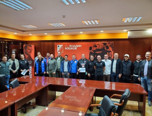 Representatives of Milan also visited Voša