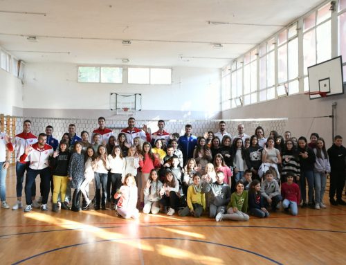 The action under the slogan “You are our first love” continued in the Elementary School Đorđe Natošević