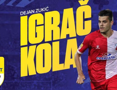 Дејан Зукић најбољи играч 24. кола Моцарт Бет Супер лиге Србије
