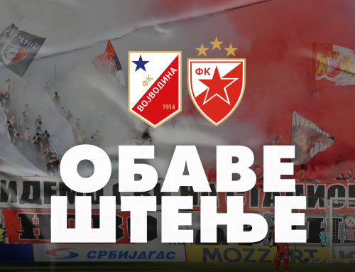 Owners of season tickets will get additional tickets for the derby against the Red Star!
