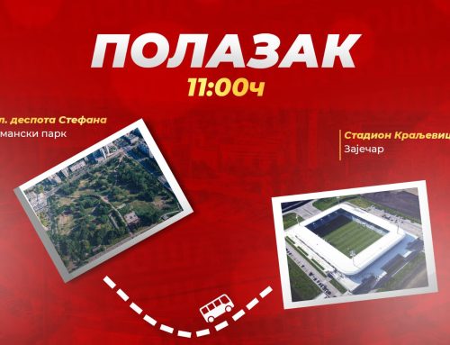 Obaveštenje o polasku na utakmicu finala Kupa